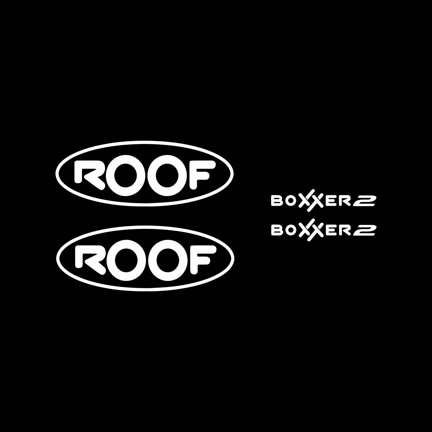 Boxxer 2 Helm Stickerset