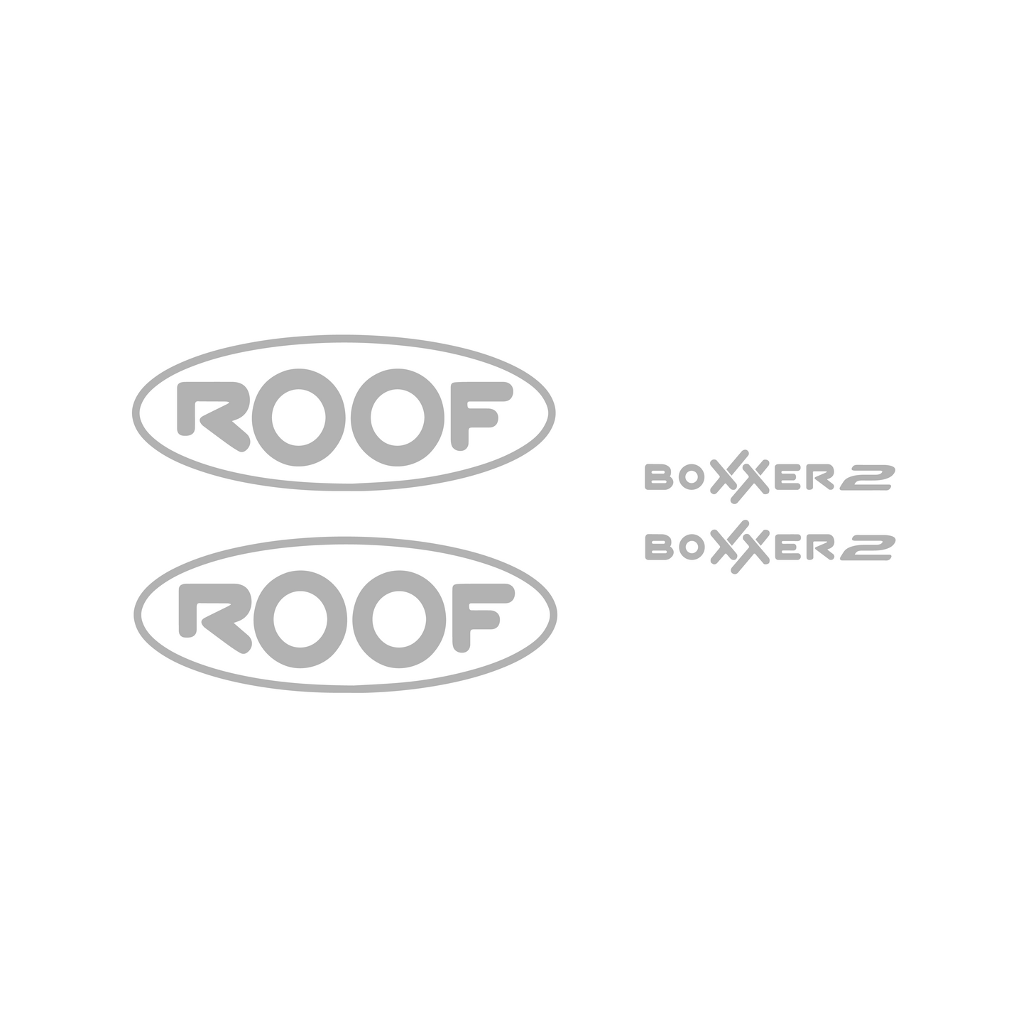 Boxxer 2 Helm Stickerset