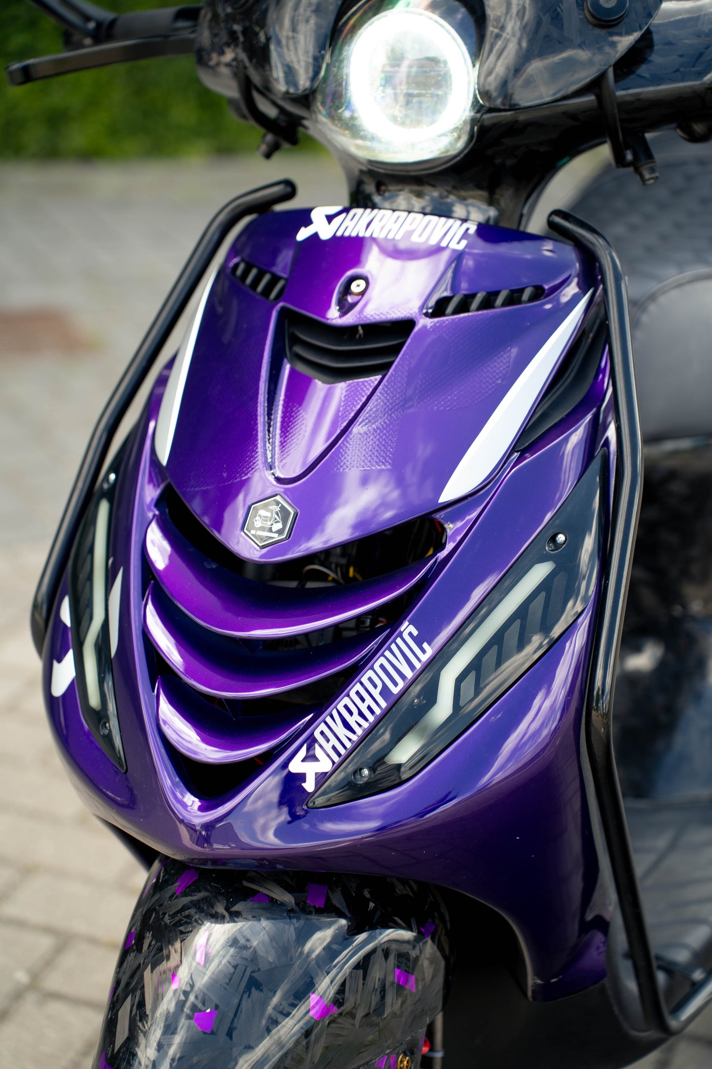 Akrapovic Stickerset - Piaggio Zip
