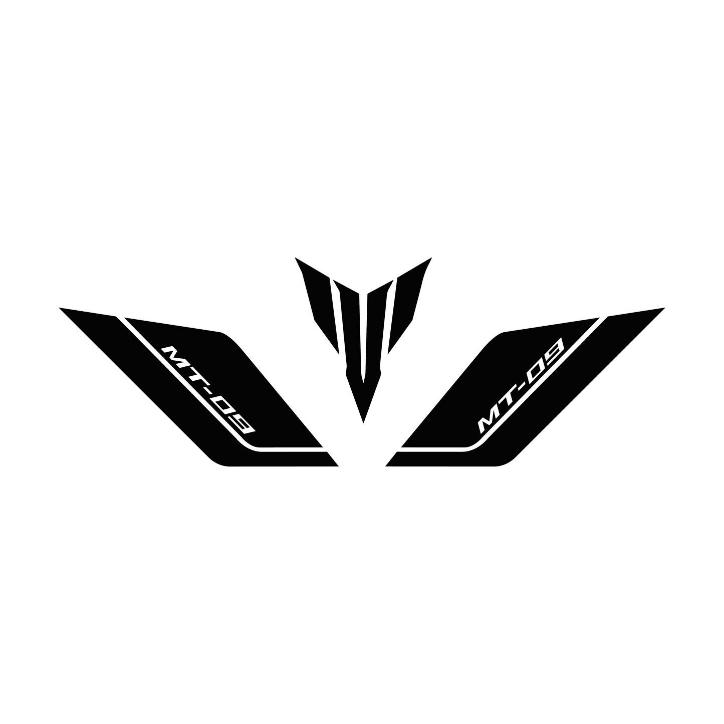 Yamaha MT-09 Stickers Luchtinlaat - Model 2021-2023