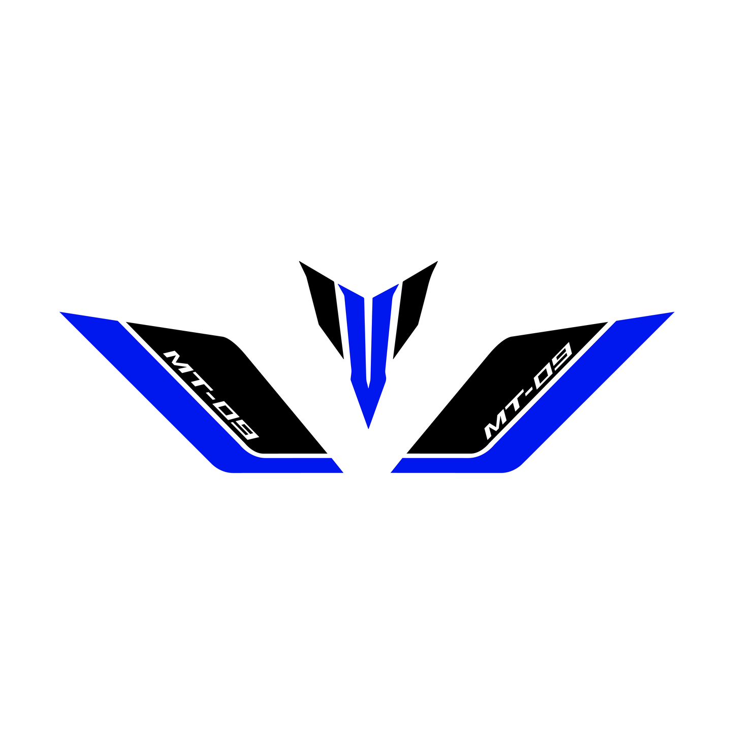 Yamaha MT-09 Stickers Luchtinlaat 2 Kleuren - Model 2021-2023
