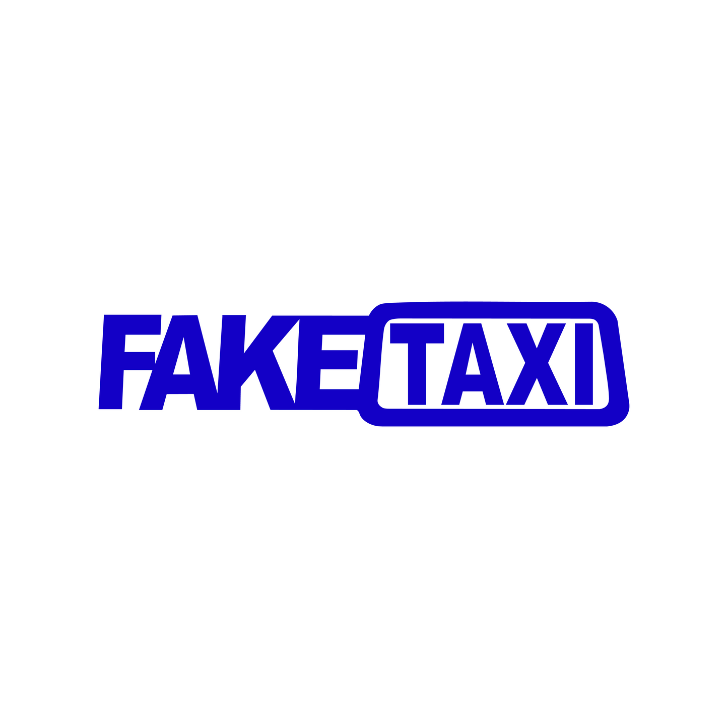 FakeTaxi Sticker - 17x4 CM