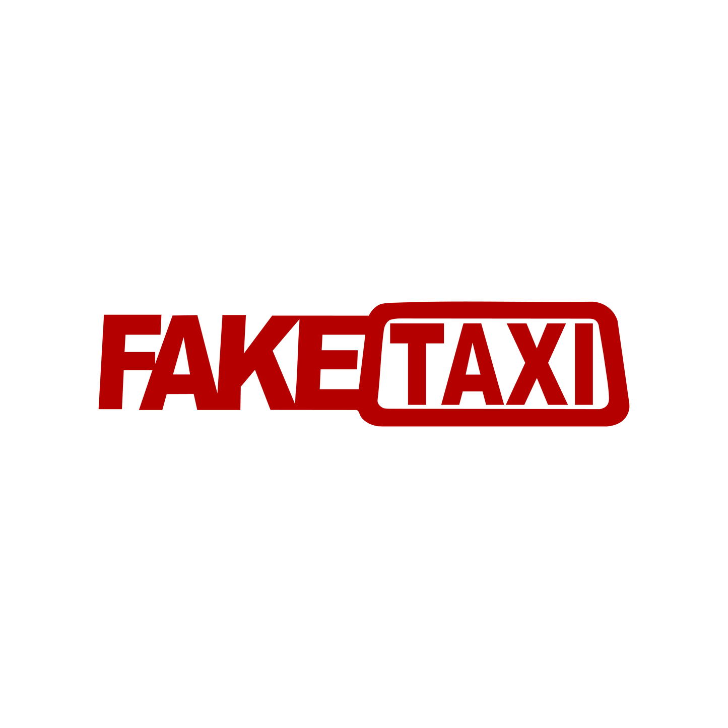 FakeTaxi Sticker - 17x4 CM