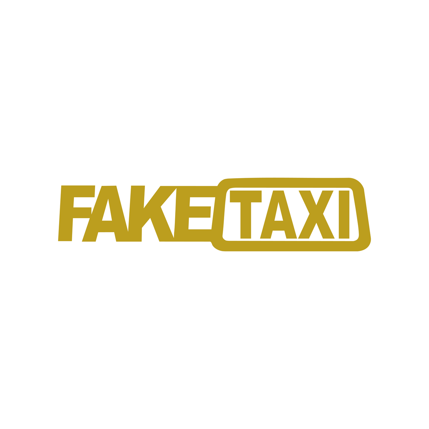 FakeTaxi Sticker - 17x4 CM