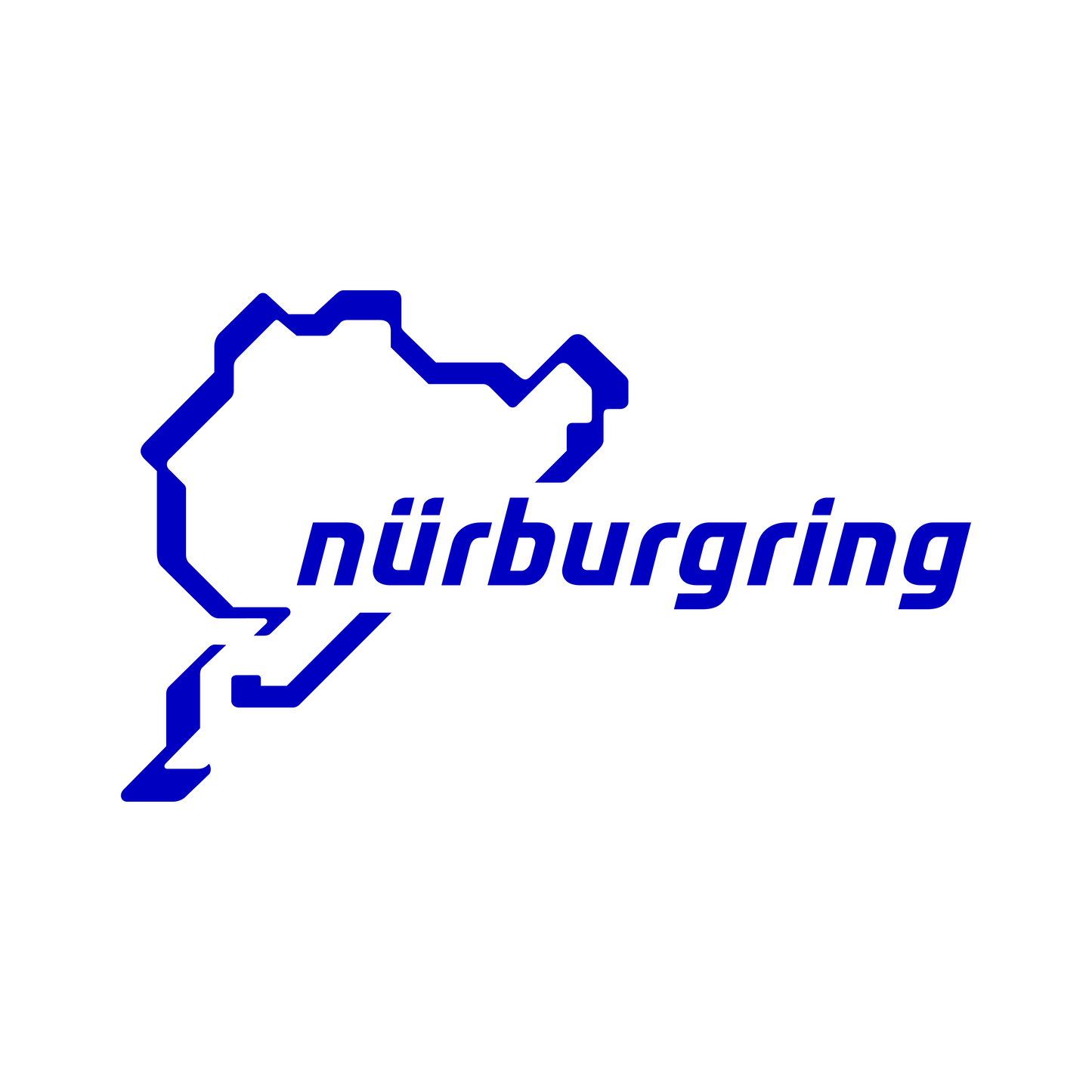 Sticker Nürburgring - 15x9 CM