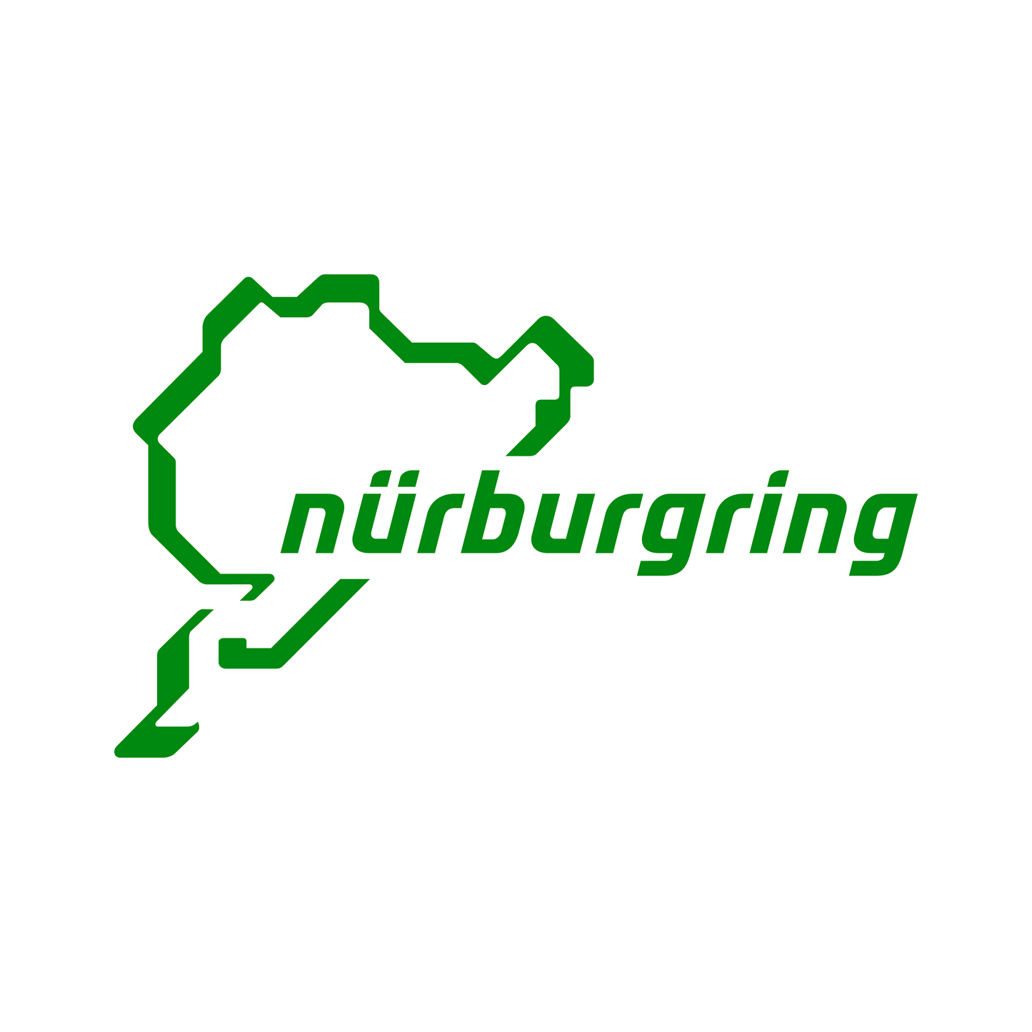 Sticker Nürburgring - 15x9 CM