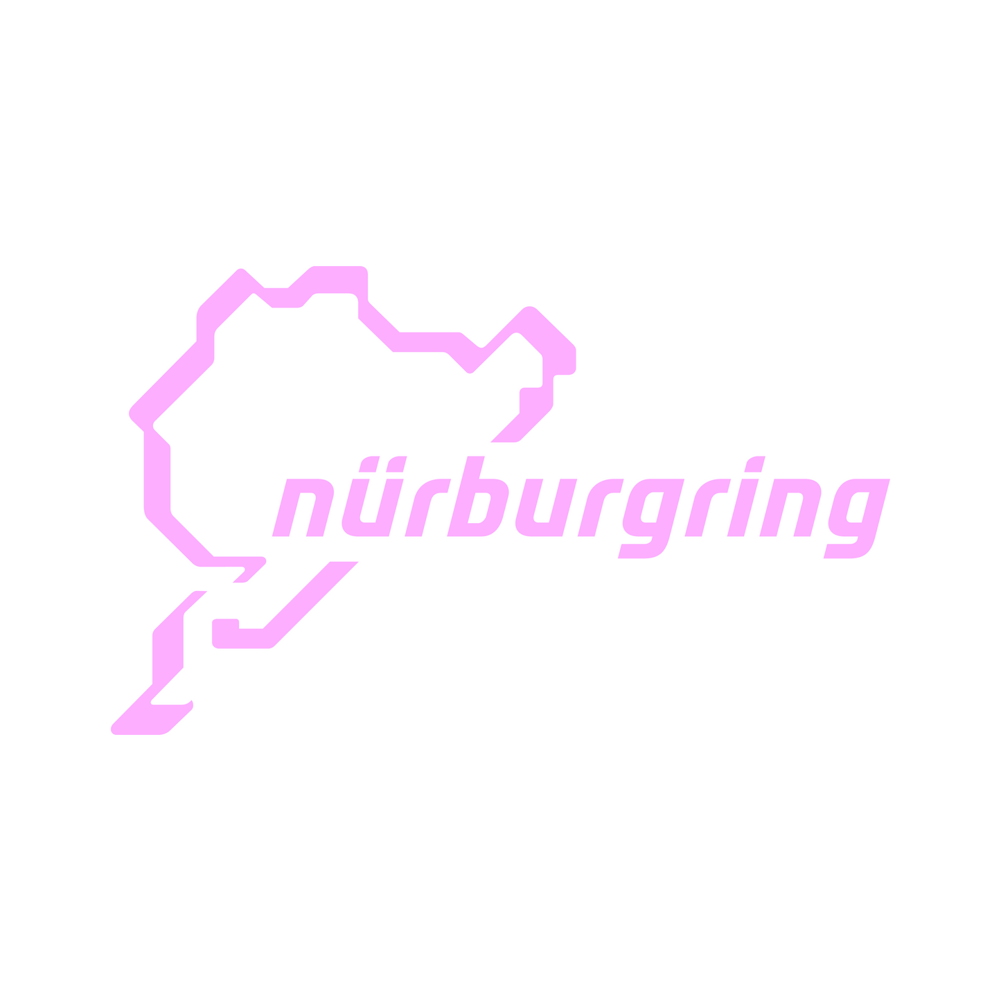 Sticker Nürburgring - 15x9 CM