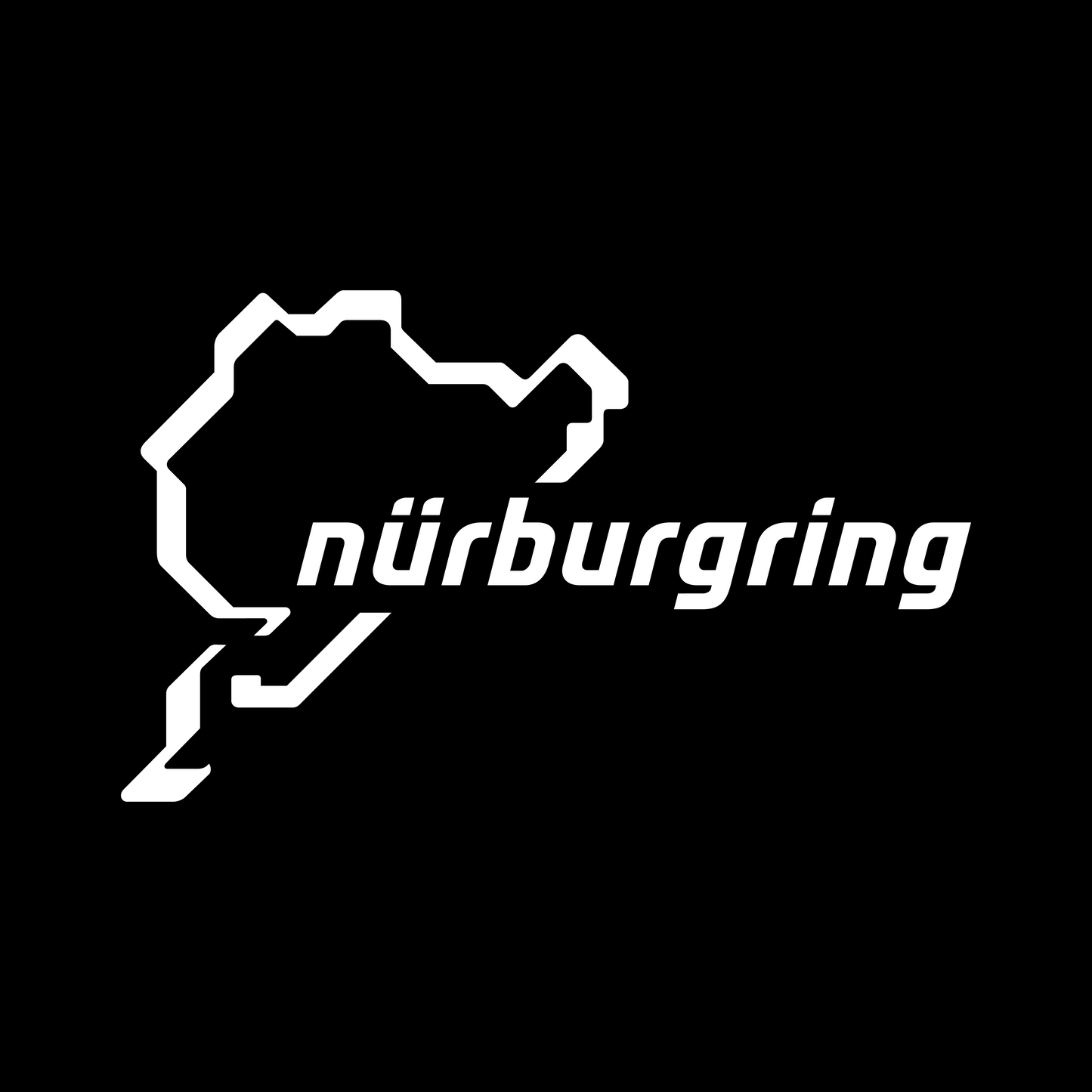 Sticker Nürburgring - 15x9 CM