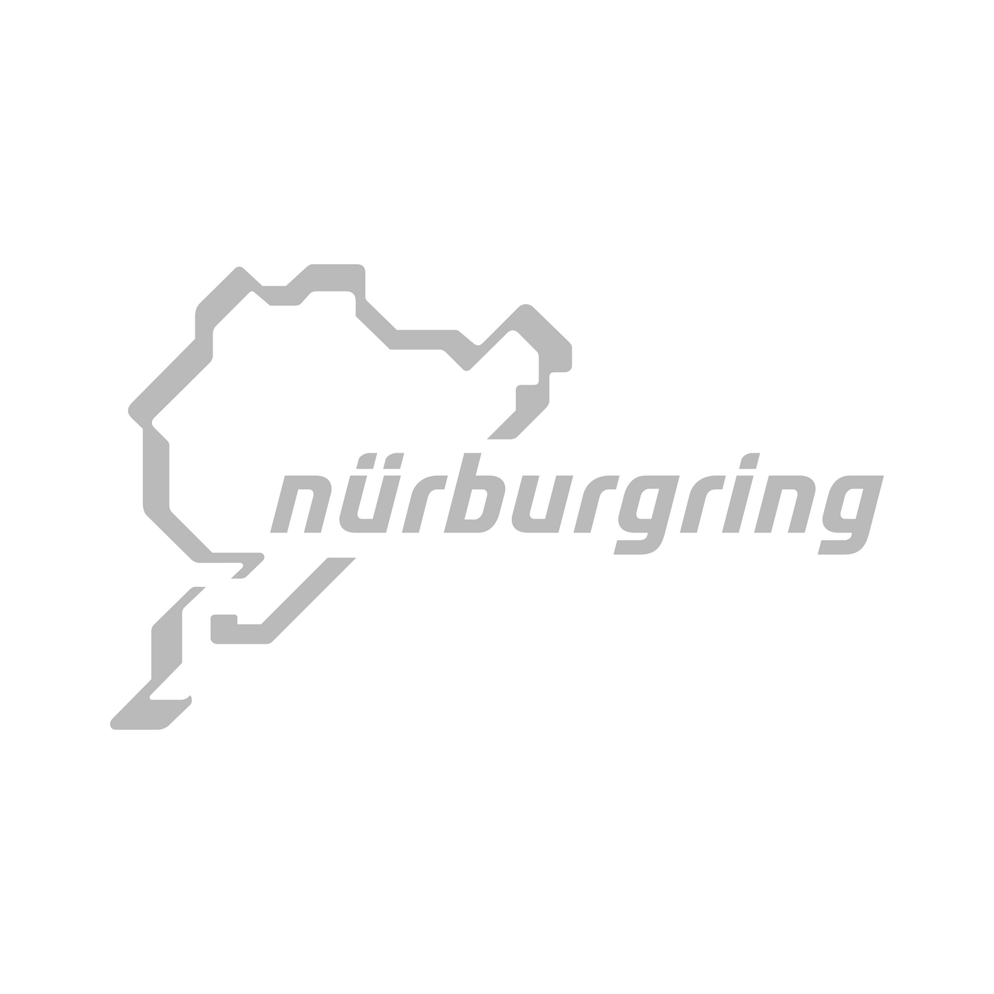 Sticker Nürburgring - 15x9 CM