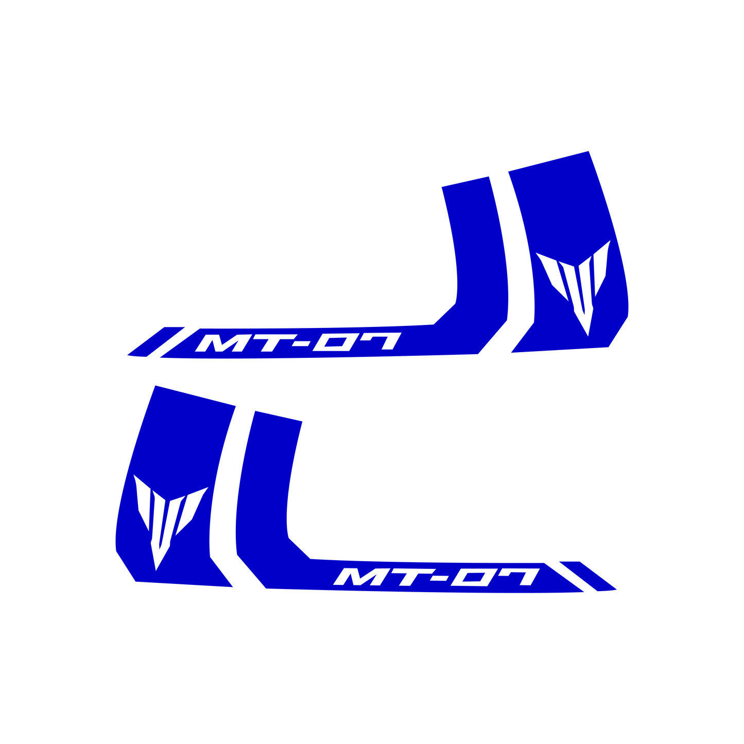 Yamaha MT-07 Stickers Benzinetank - Model 2015