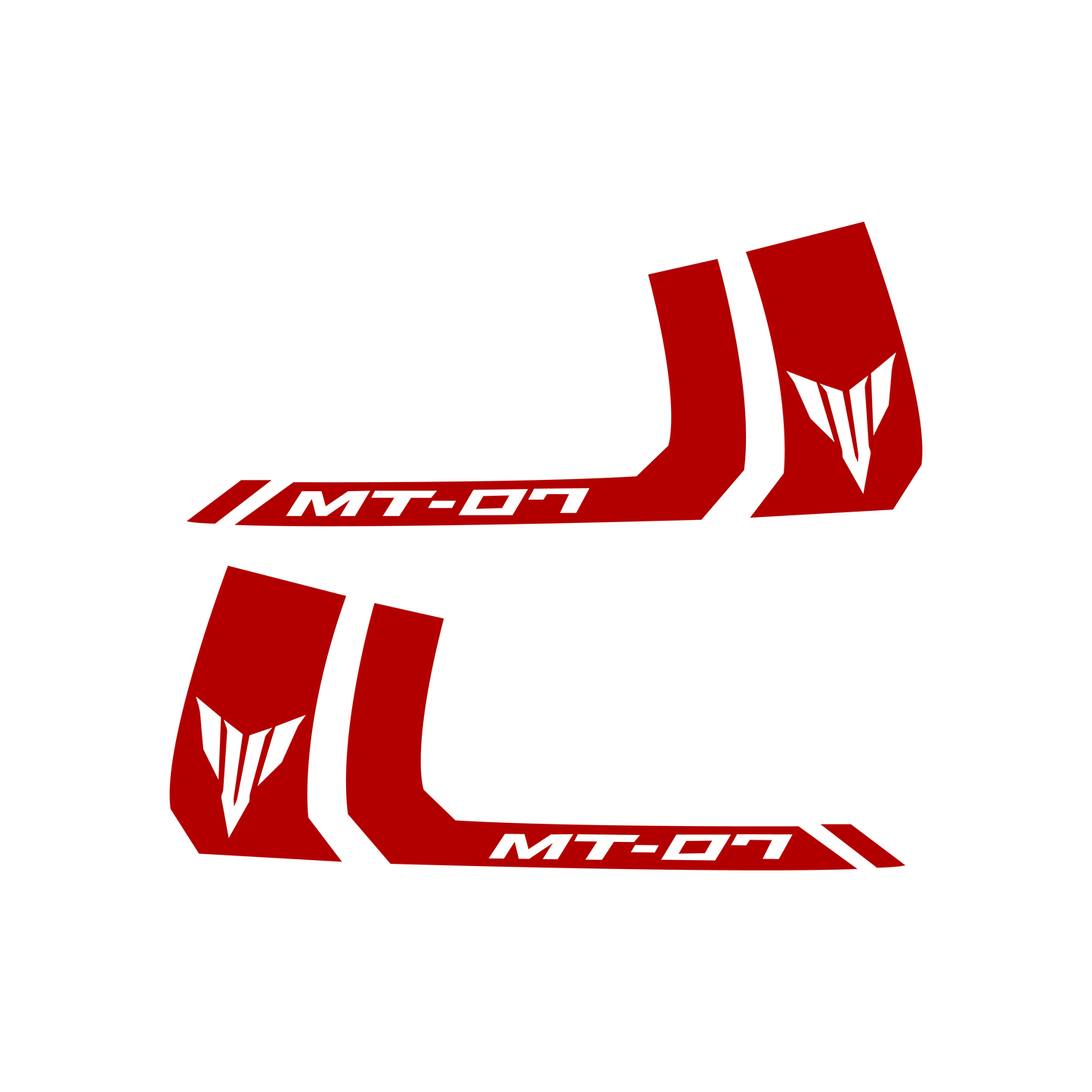 Yamaha MT-07 Stickers Benzinetank - Model 2015
