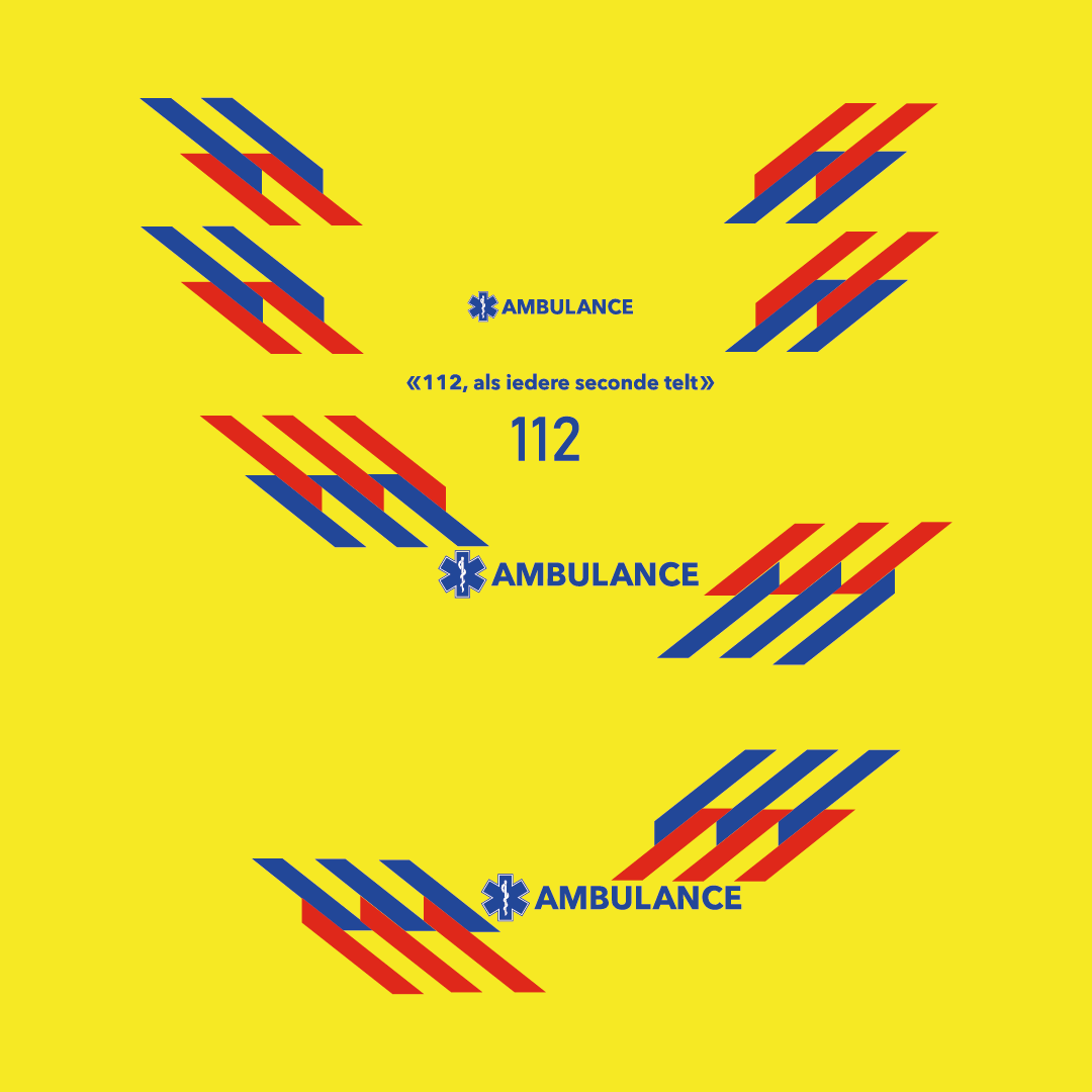Stickerset Ambulance Piaggio Zip