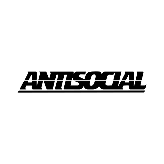 Antisocial Sticker - 18x3 CM