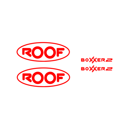 Boxxer 2 Helm Stickerset