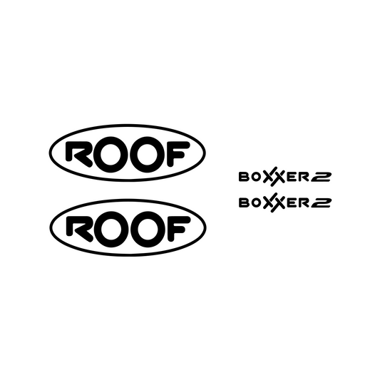 Boxxer 2 Helm Stickerset