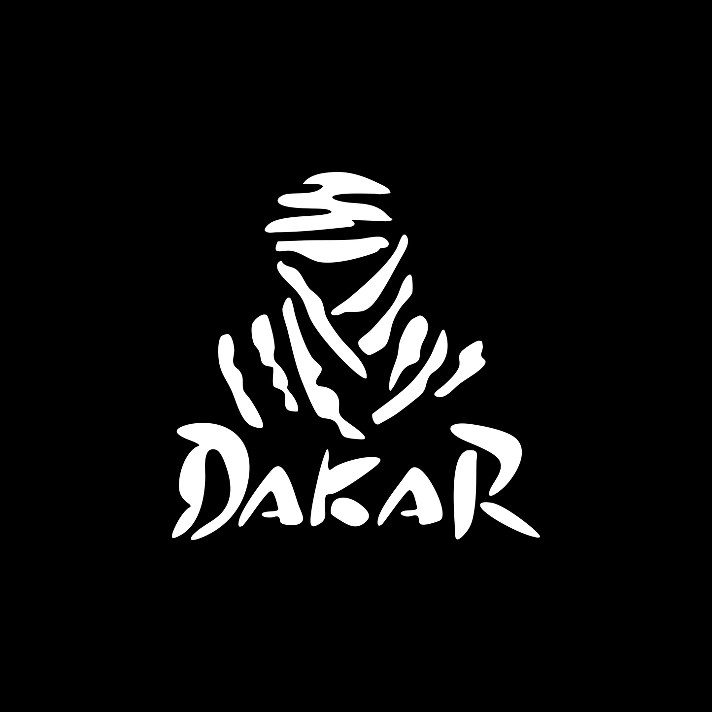 Dakar Sticker - 10x10 CM
