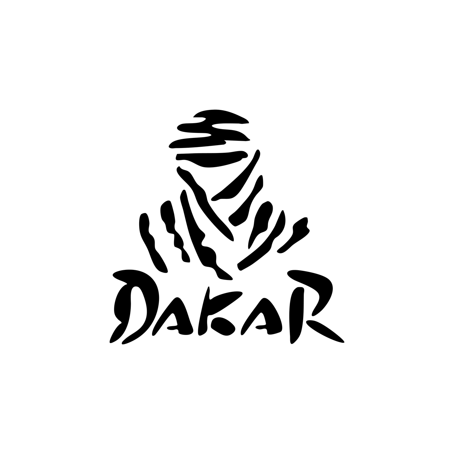 Dakar Sticker - 10x10 CM