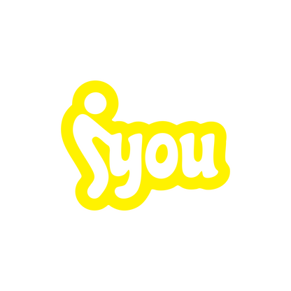 F You Sticker - 13x10 CM