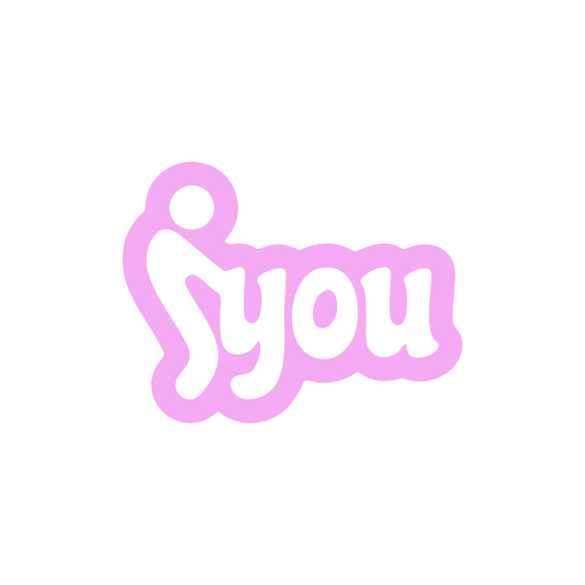 F You Sticker - 13x10 CM