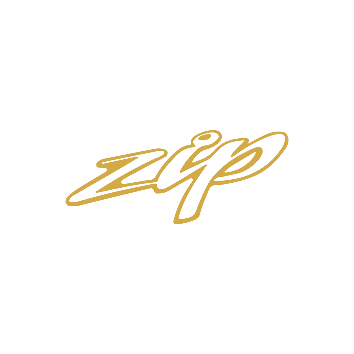 Sticker Zip Los 12CM