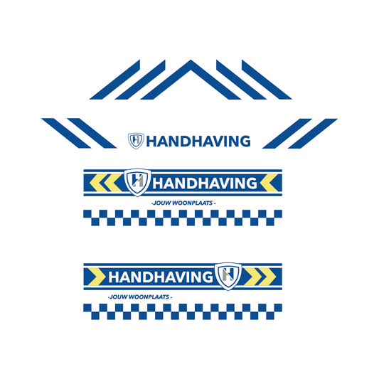 Stickerset Handhaving Piaggio Zip