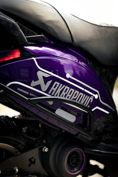 Akrapovic Stickerset - Piaggio Zip