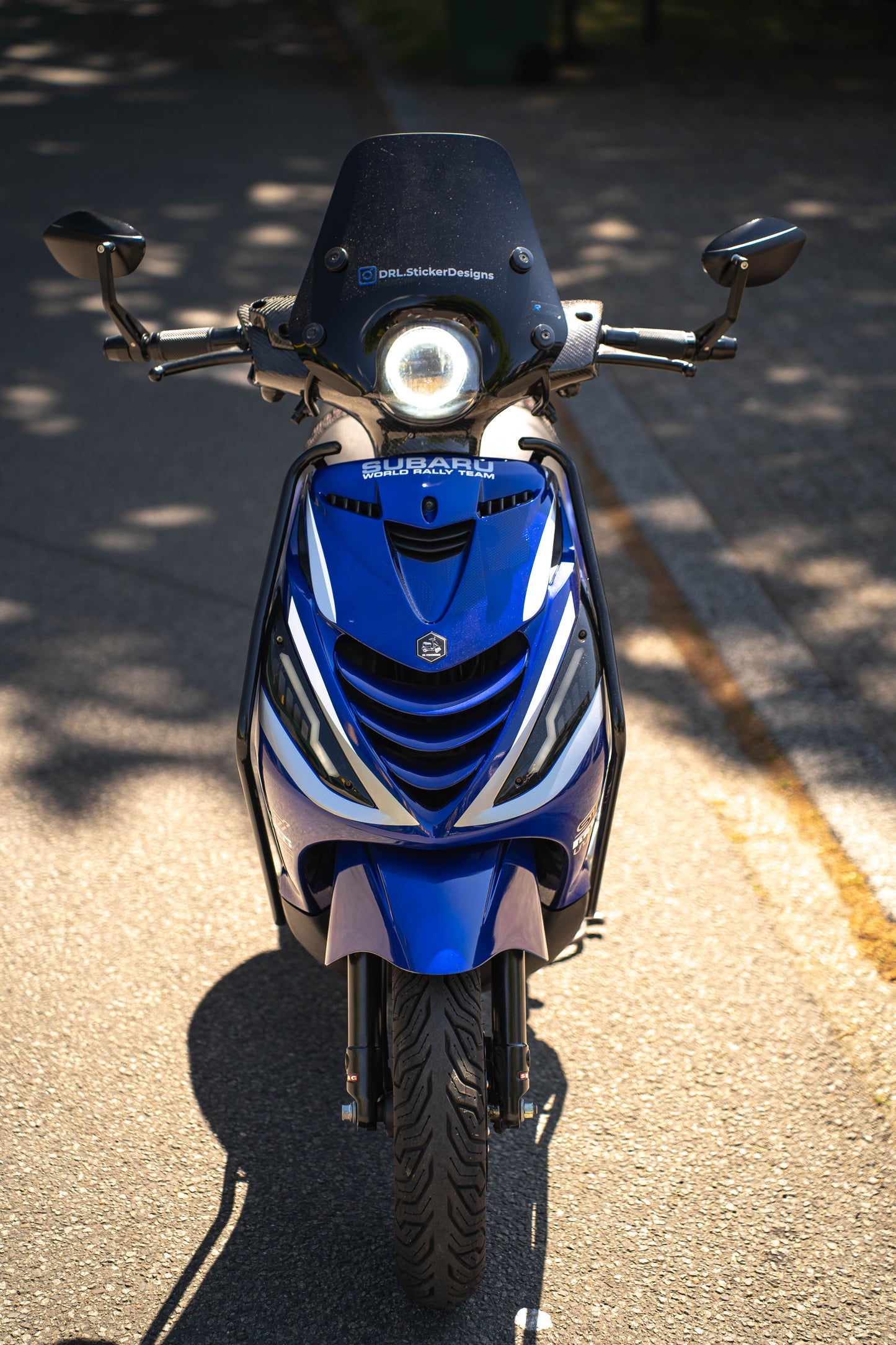 Subaru Rally Stickerset - Piaggio Zip