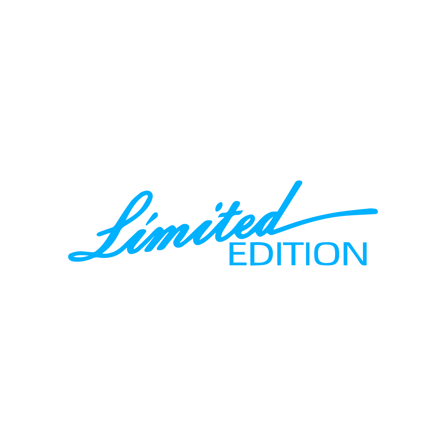 Sticker Limited Edition - 10x2,8CM