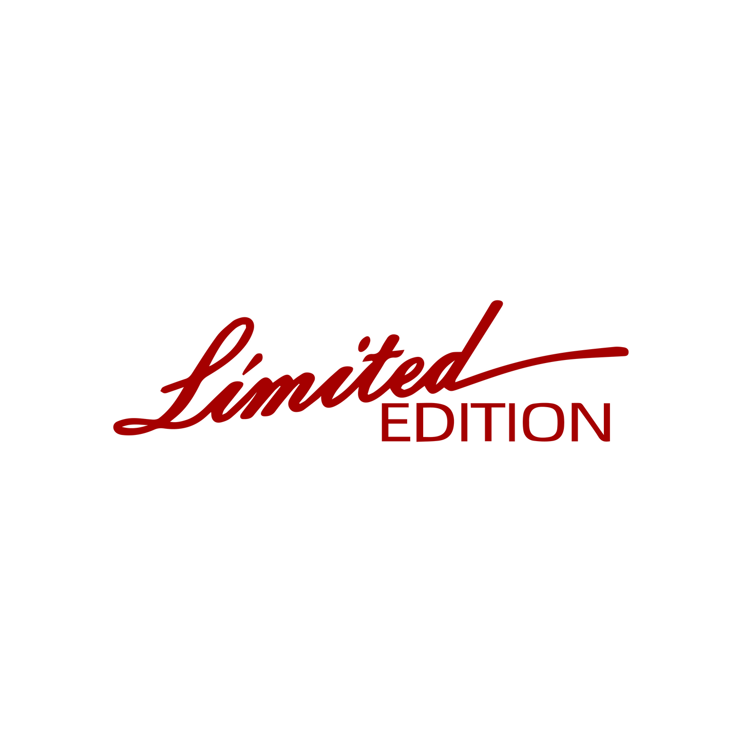 Sticker Limited Edition - 10x2,8CM