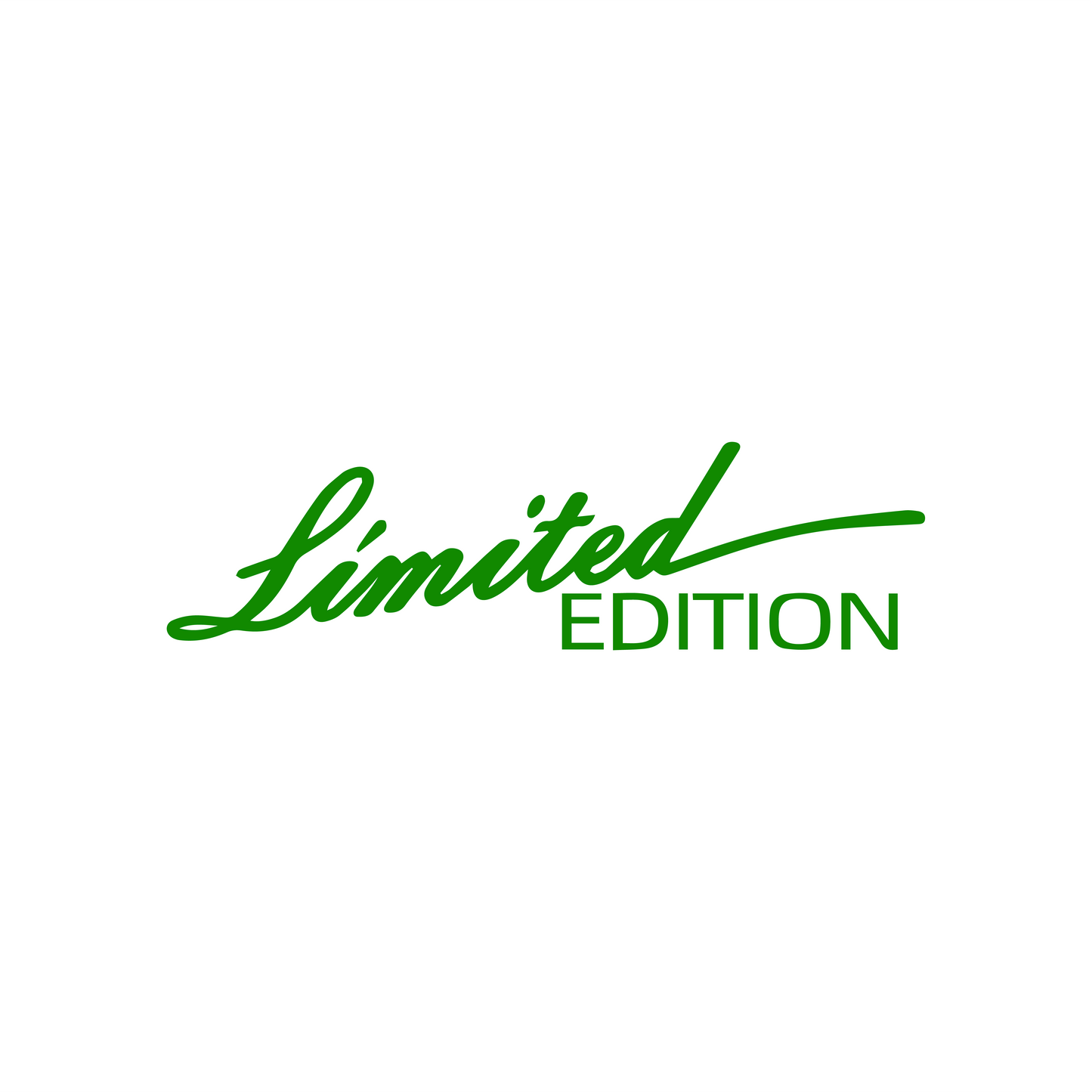 Sticker Limited Edition - 10x2,8CM