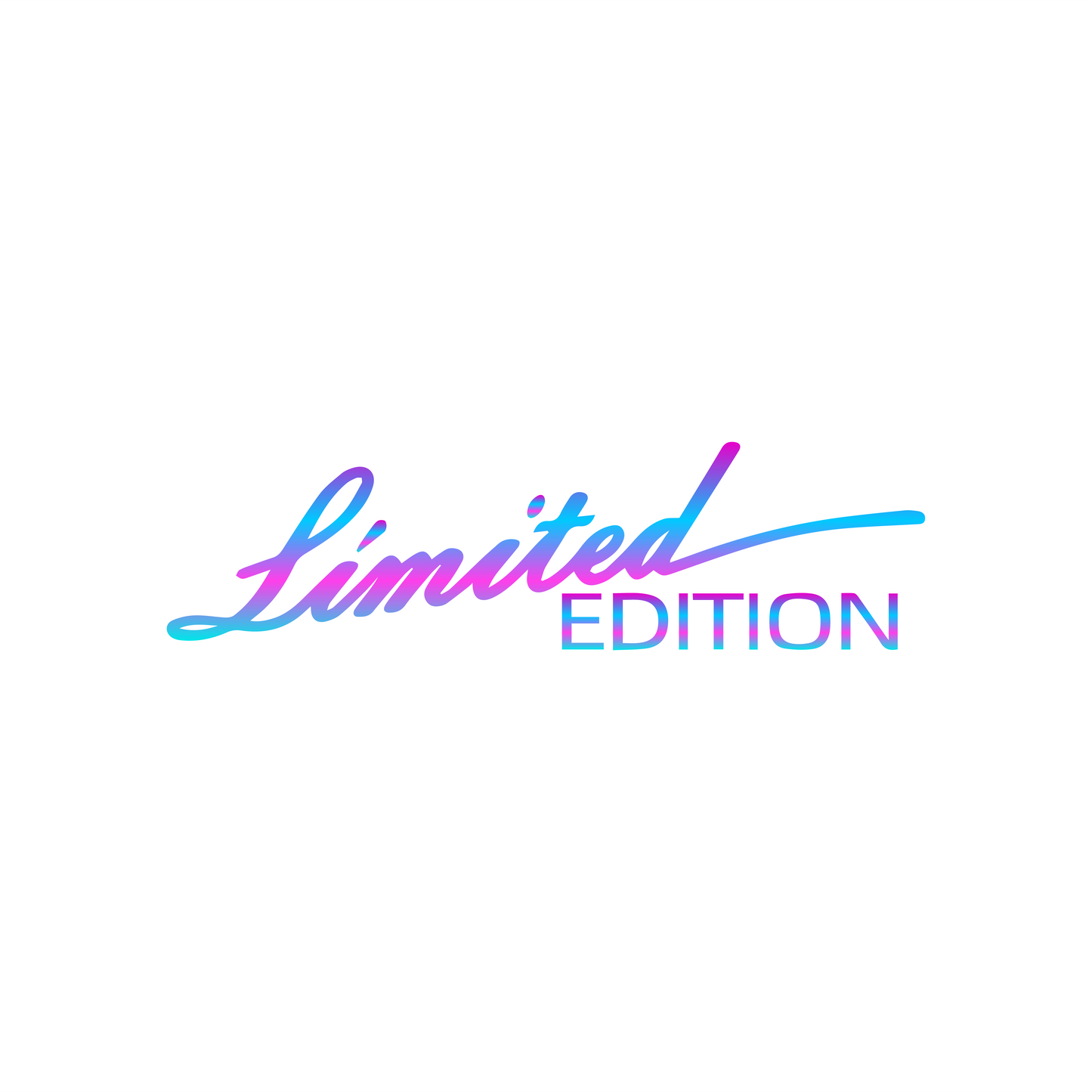 Sticker Limited Edition - 10x2,8CM