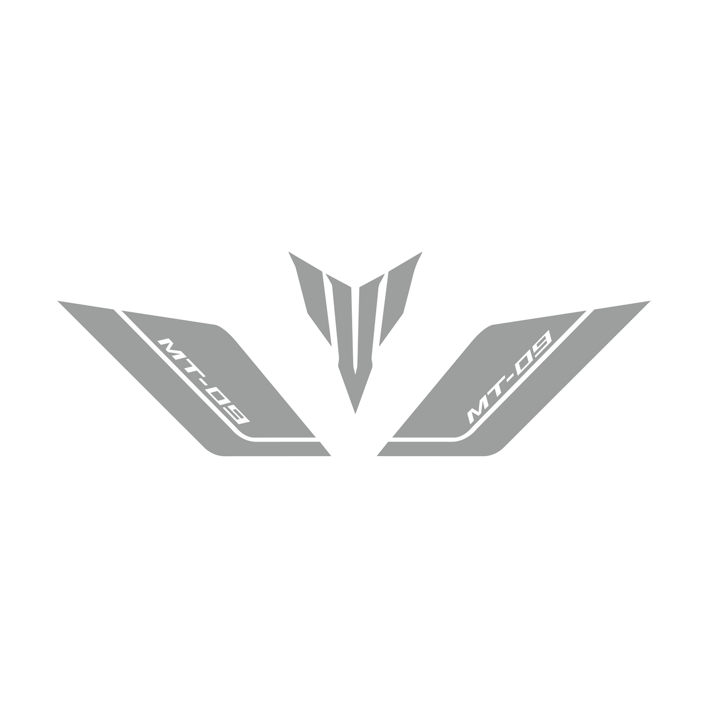 Yamaha MT-09 Stickers Luchtinlaat - Model 2021-2023
