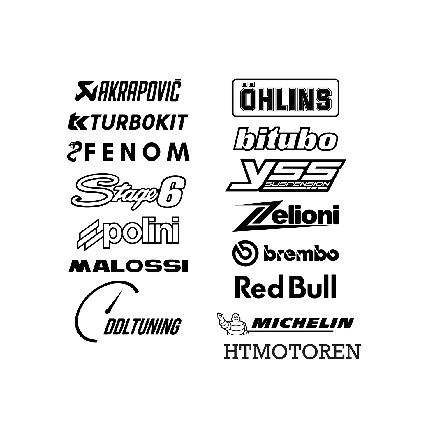 Merkstickers Zijkant Voorkap - Piaggio Zip (Beide Kanten)
