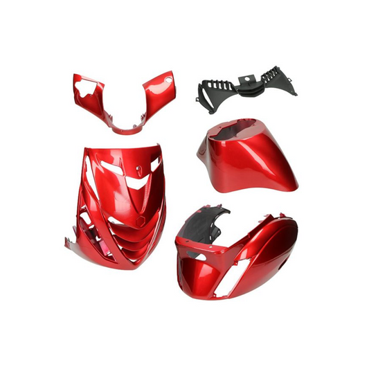 Kappenset Bordeaux Rood - Inclusief Stickerset