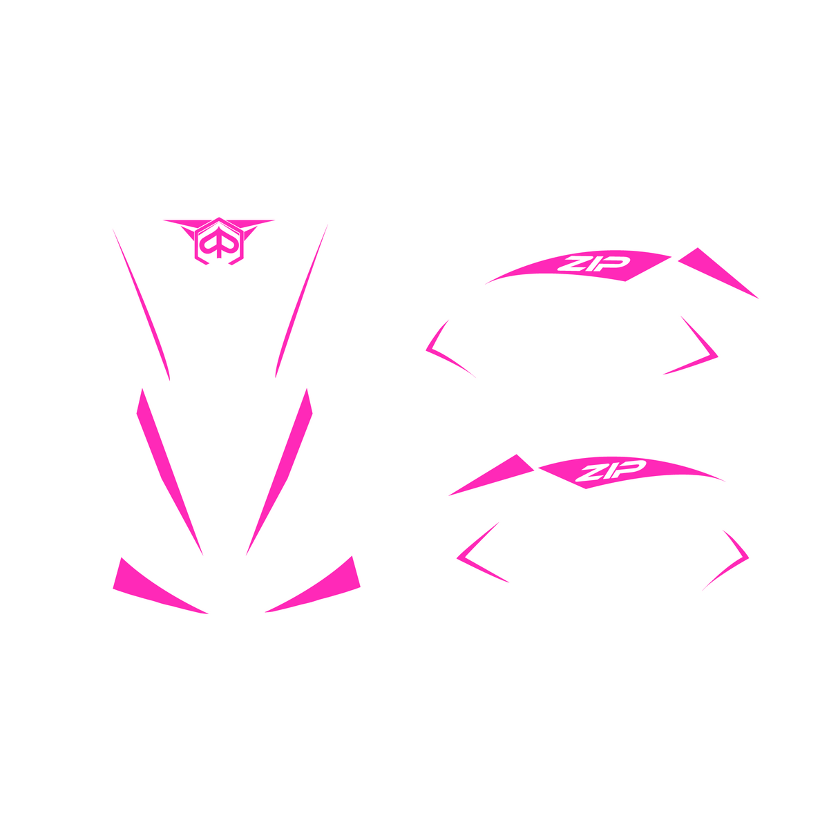 Stylingkit Voor Stickerset Special Piaggio Zip SP