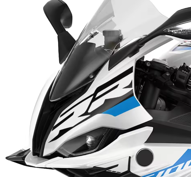 BMW S1000RR Sticker Voorscherm 2 Kleuren - Model 2019 - 2024