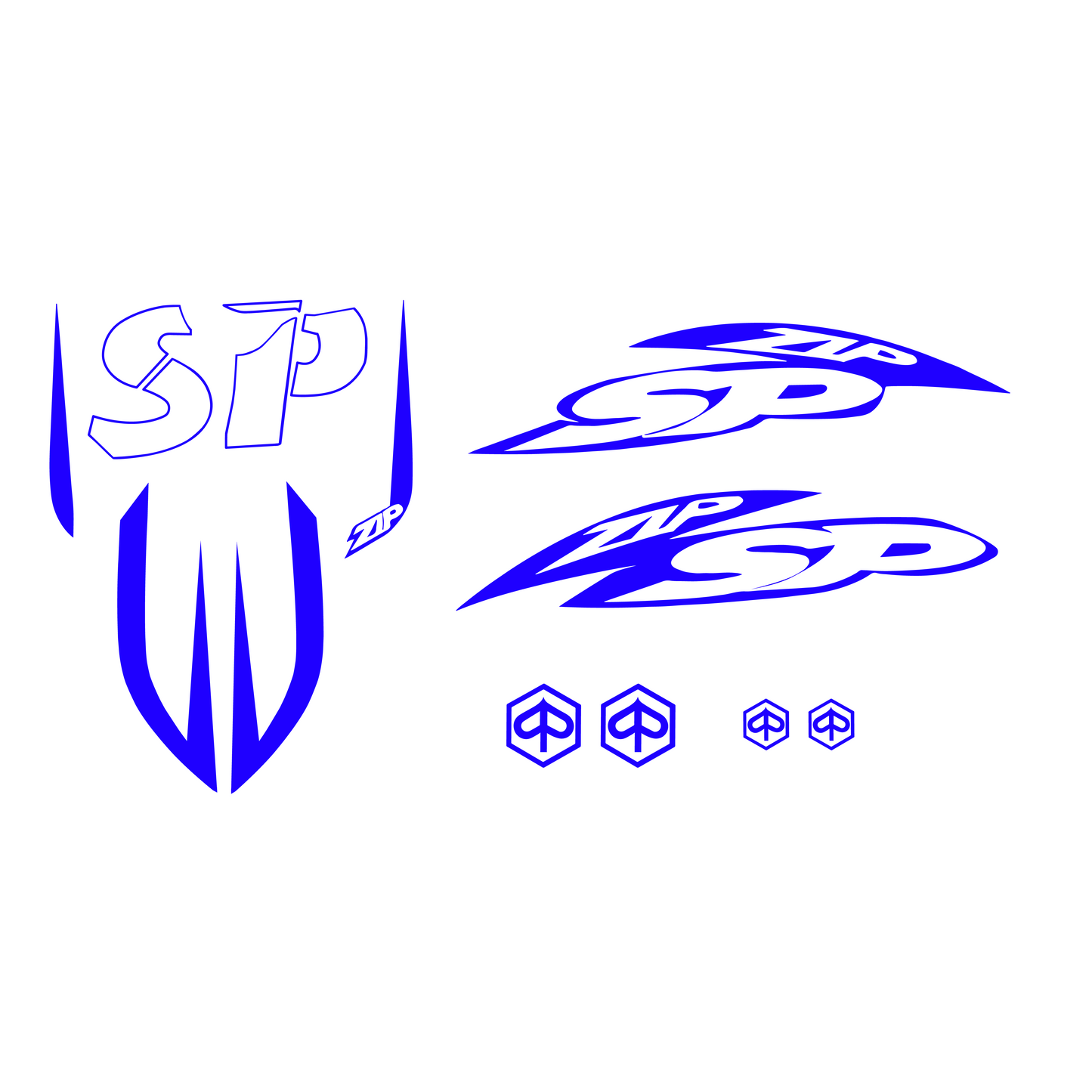 Piaggio Zip SP Stickerset
