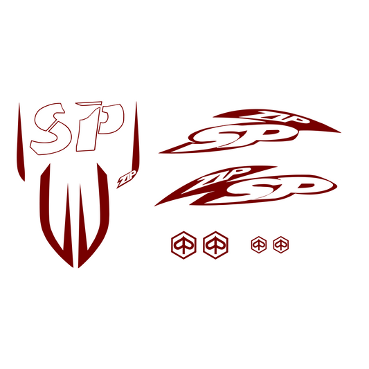 Piaggio Zip SP Stickerset