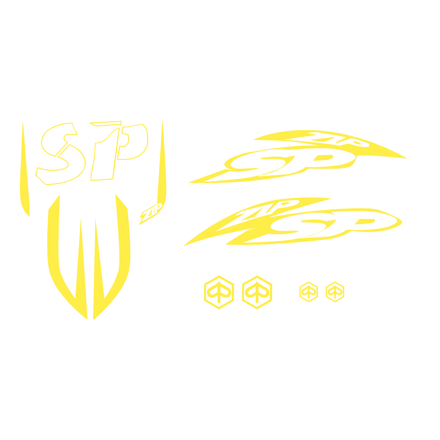 Piaggio Zip SP Stickerset