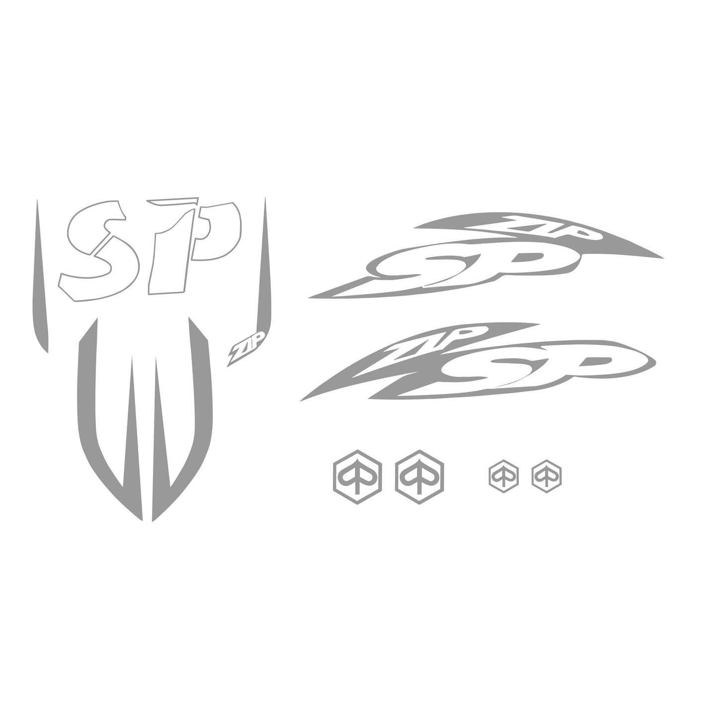 Piaggio Zip SP Stickerset