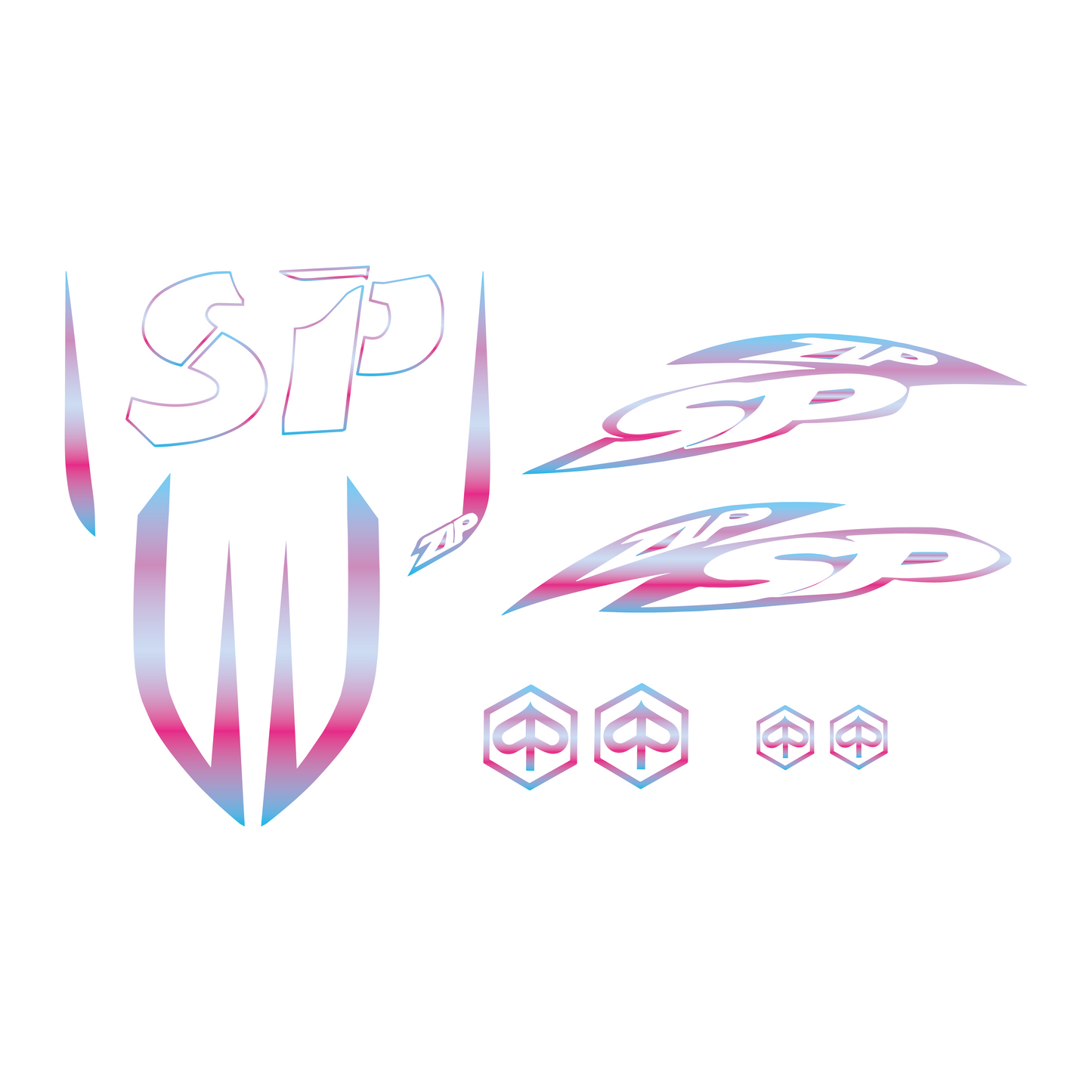Piaggio Zip SP Stickerset