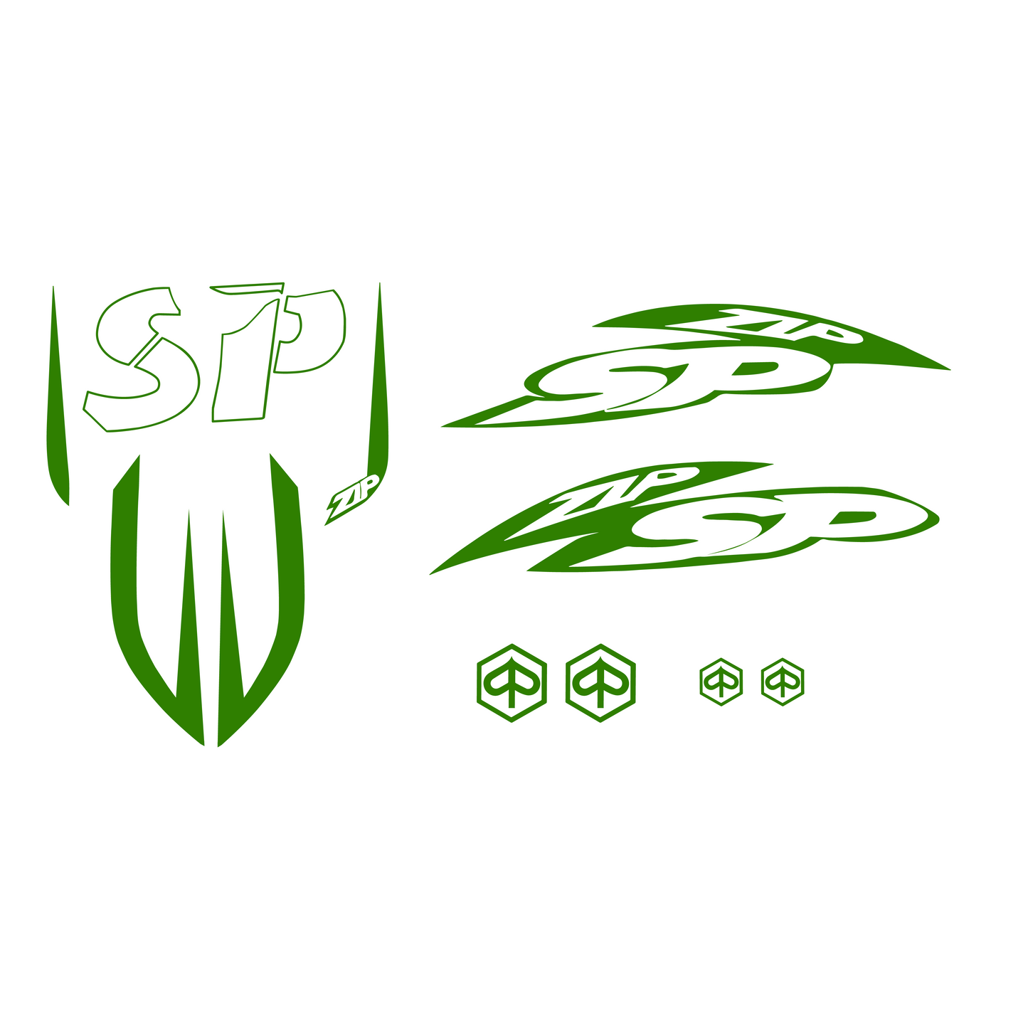 Piaggio Zip SP Stickerset