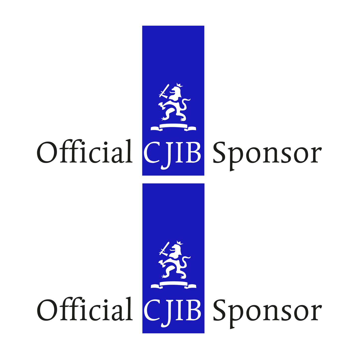 Official CJIB Sponsor Stickerset - Piaggio Zip