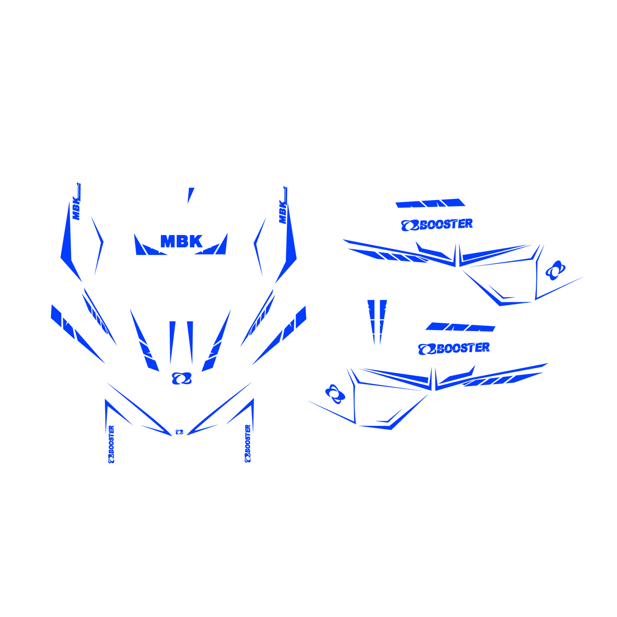 Stickerset Static MBK Booster
