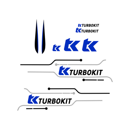 Turbokit Stickerset - Piaggio Zip