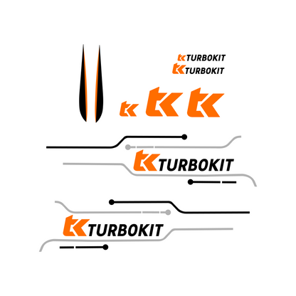 Turbokit Stickerset - Piaggio Zip