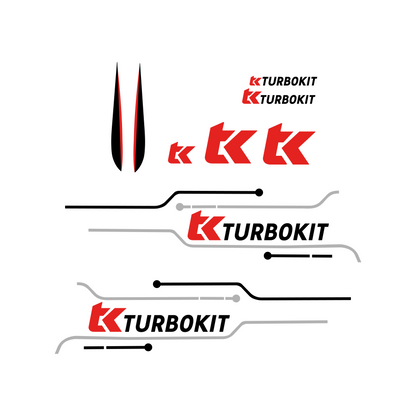 Turbokit Stickerset - Piaggio Zip