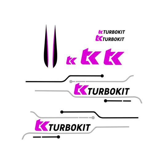 Turbokit Stickerset - Piaggio Zip