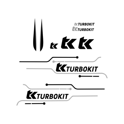 Turbokit Stickerset - Piaggio Zip