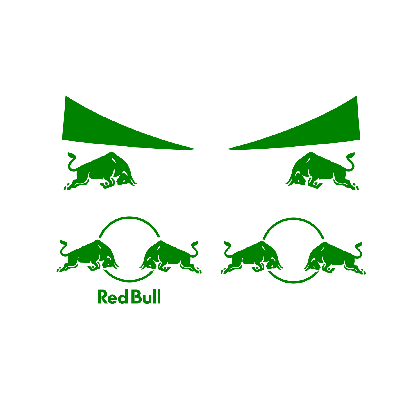 Uitbreidingsset RedBull Stickers - 13 Kleuren
